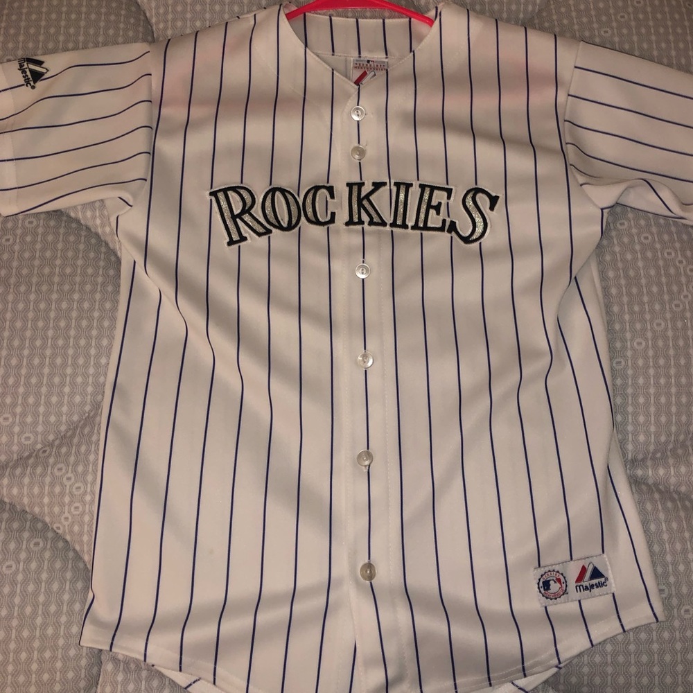 Official Merchandise MLB Colorado Rockies Youth Jersey